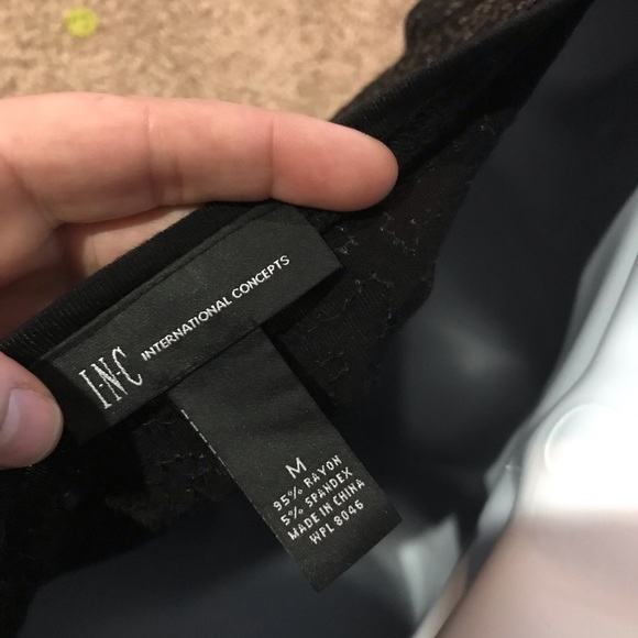 INC sequin tee - Picture 4 of 5